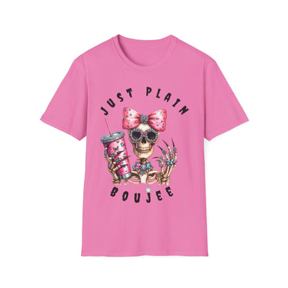 Halloween Just Plain Boujee - Softstyle T-Shirt