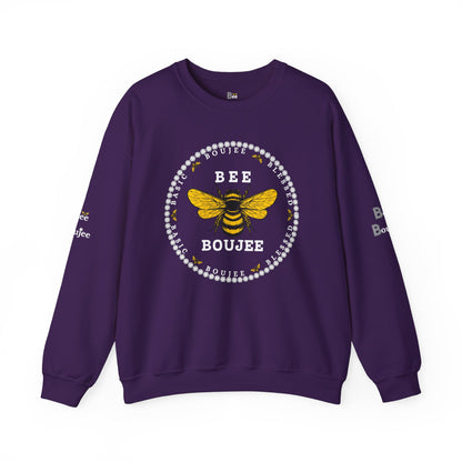 Basic Boujee Blessed - Heavy Blend™ Dark Colors Crewneck Sweatshirt