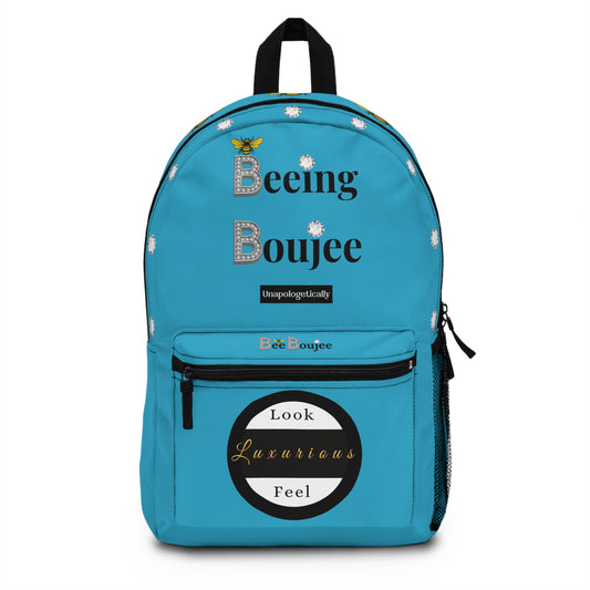 Beeing Boujee DIAMONDS - Backpack TURQUOISE