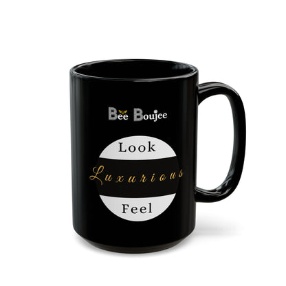 Beeing Boujee Ain't Easy - Mug BLACK 15oz