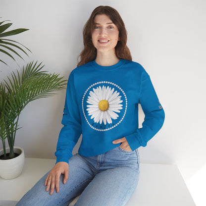 Boujee Daisy - Heavy Blend™ Light Colors Crewneck Sweatshirt
