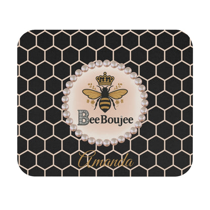 Personalized Bee Boujee Luxe Office Mouse Pad - 3 Designs