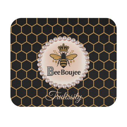 Personalized Bee Boujee Luxe Office Mouse Pad - 3 Designs
