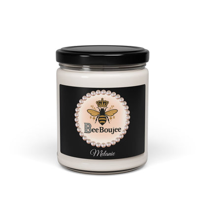 Personalized Bee Boujee 9 oz Scented Soy Candle, 9oz