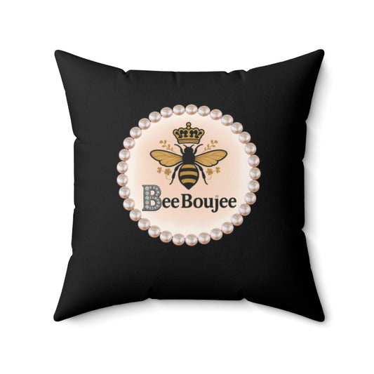 Bee Boujee Pearl-Print Decorative Pillow