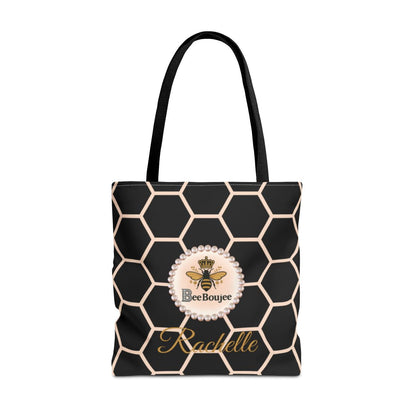 Personalized Bee Boujee Luxe Tote (Classic & Honeycomb Editions)