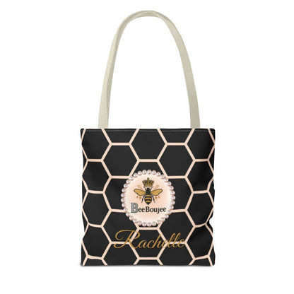 Personalized Bee Boujee Luxe Tote (Classic & Honeycomb Editions)