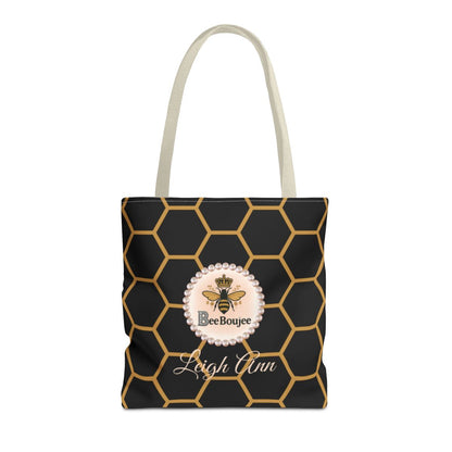 Personalized Bee Boujee Luxe Tote (Classic & Honeycomb Editions)