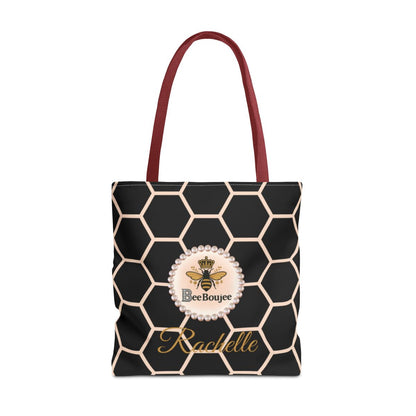 Personalized Bee Boujee Luxe Tote (Classic & Honeycomb Editions)