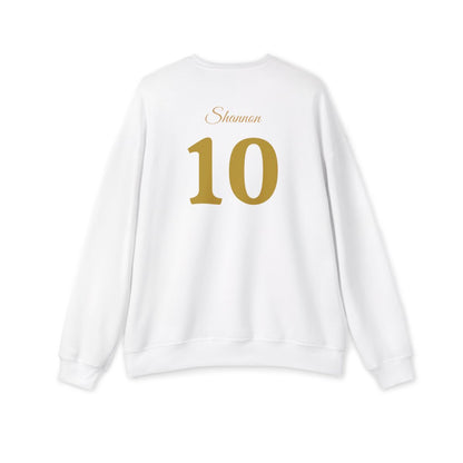 CUSTOMIZABLE "Bee" Boujee Pearl Emblem - Drop Shoulder Sweatshirt