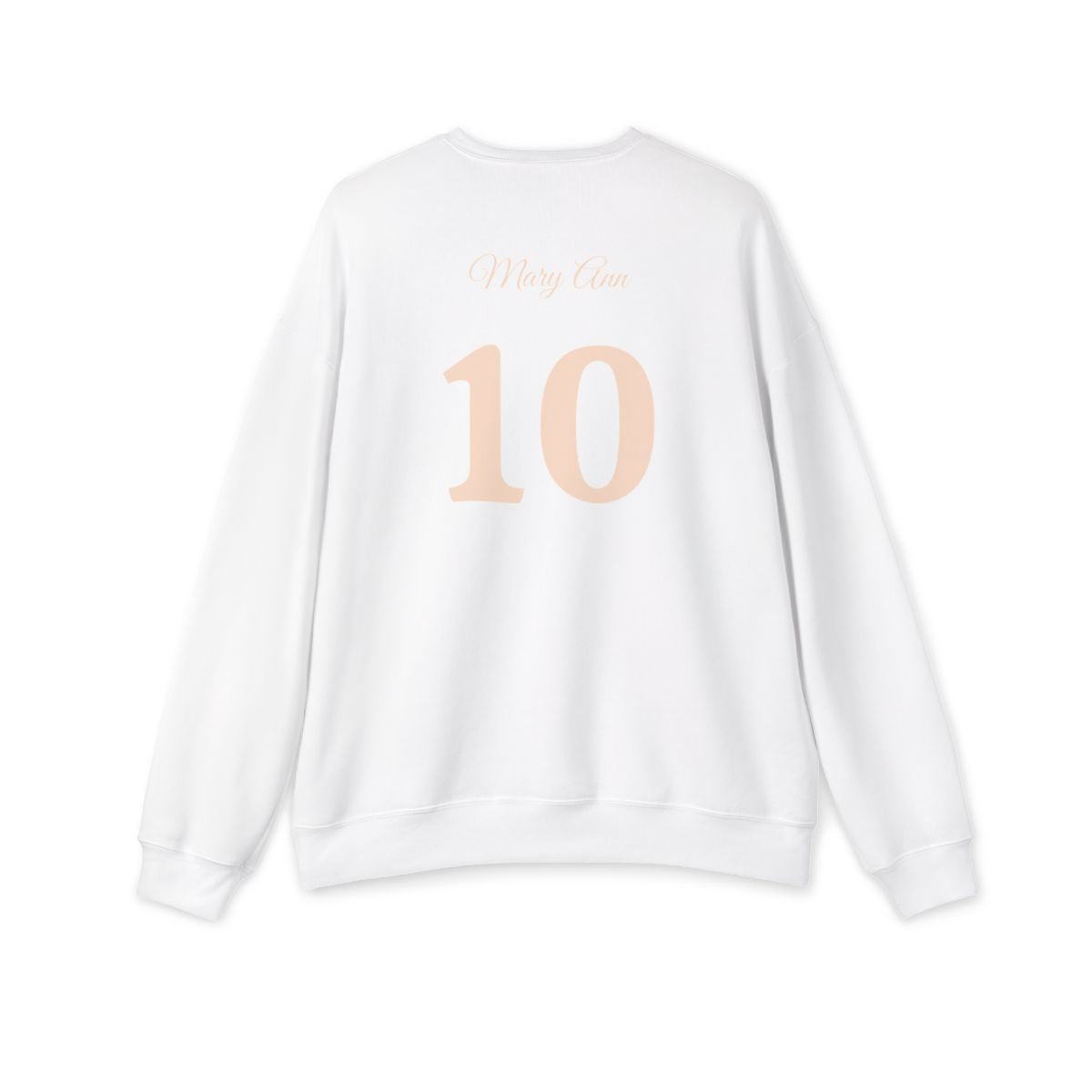 CUSTOMIZABLE "Boujee & Blessed Pearl Emblem - Drop Shoulder Sweatshirt