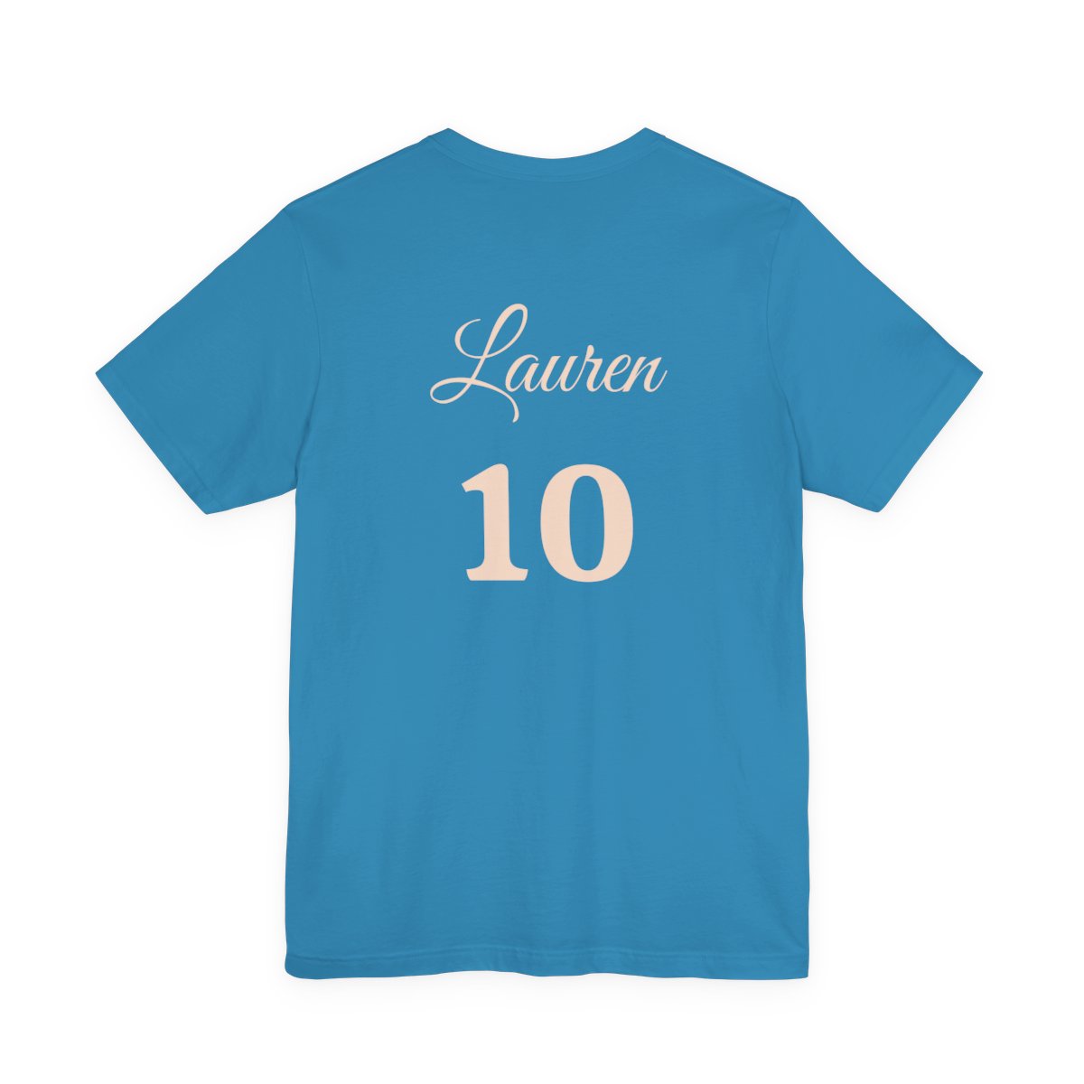 CUSTOMIZABLE Boujee & Blessed Pearl Emblem Jersey Tee