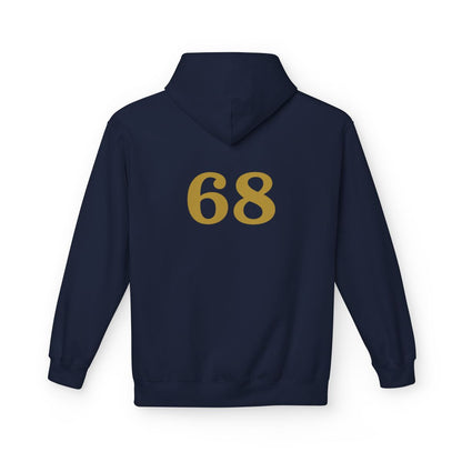 Personalized "Boujee & Blessed" Midweight Fleece Hoodie