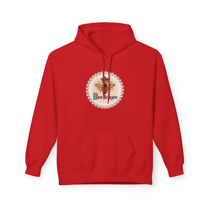 Personalized Bee Boujee Midweight Fleece Hoodie