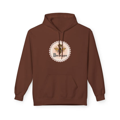 Personalized Bee Boujee Midweight Fleece Hoodie