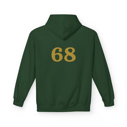 Personalized "Boujee & Blessed" Midweight Fleece Hoodie