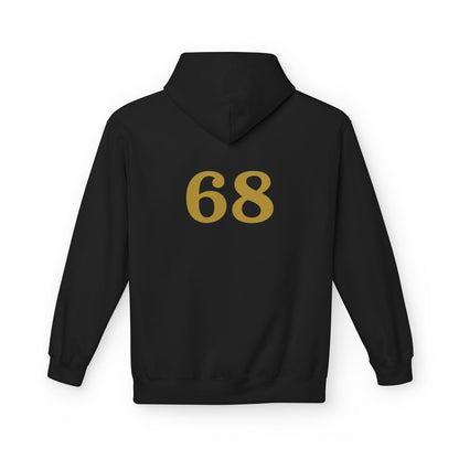 Personalized "Boujee & Blessed" Midweight Fleece Hoodie