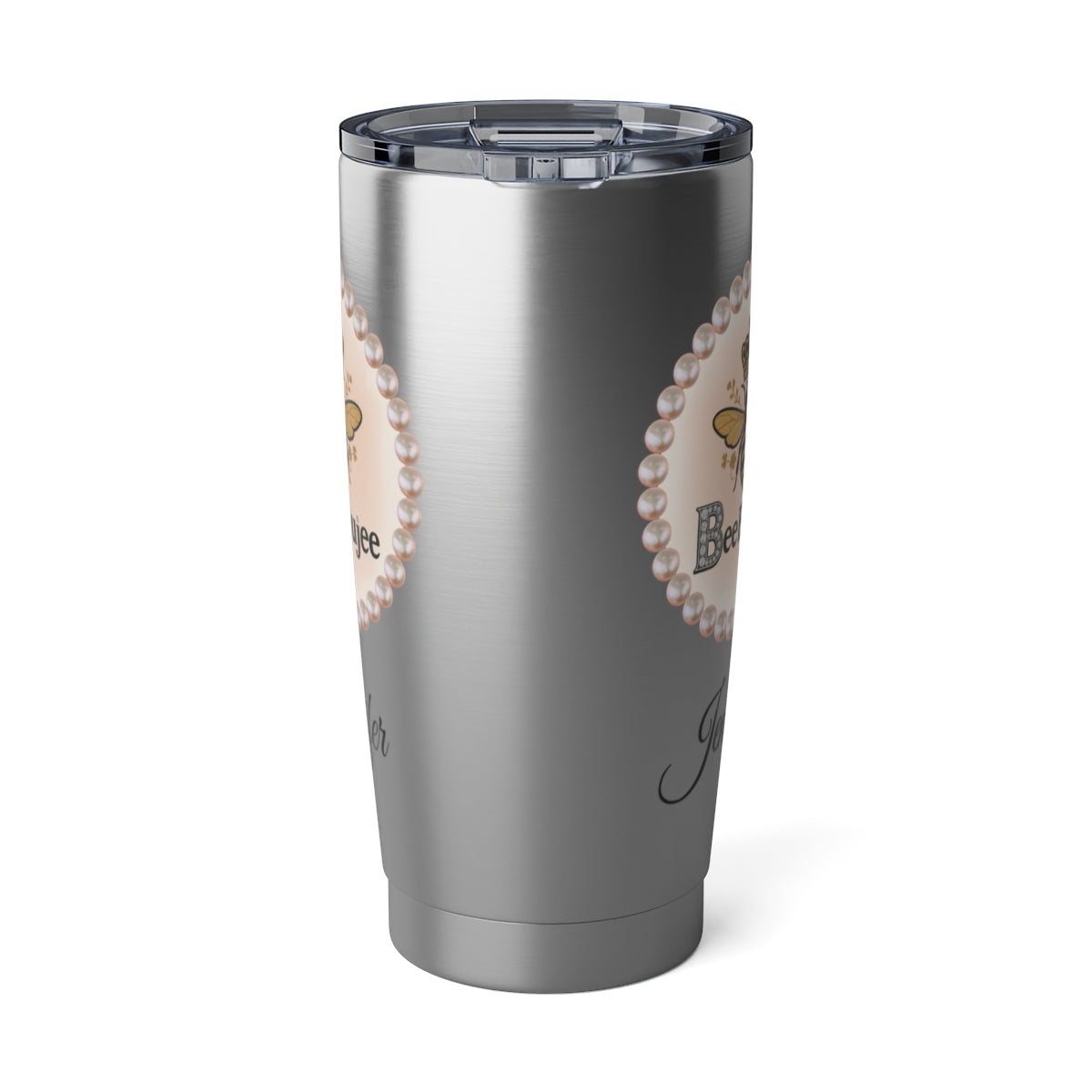 Personalized Bee Boujee 20 oz Insulated Travel Tumbler