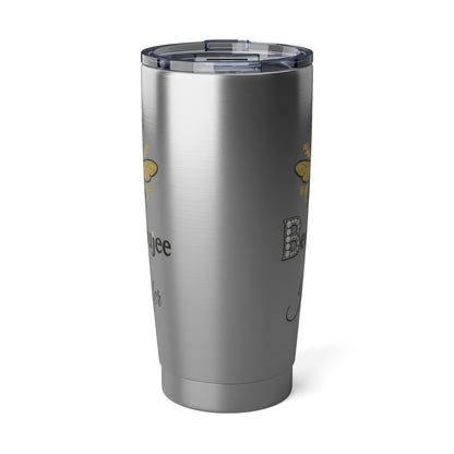 Personalized Bee Boujee 20 oz Insulated Travel Tumbler
